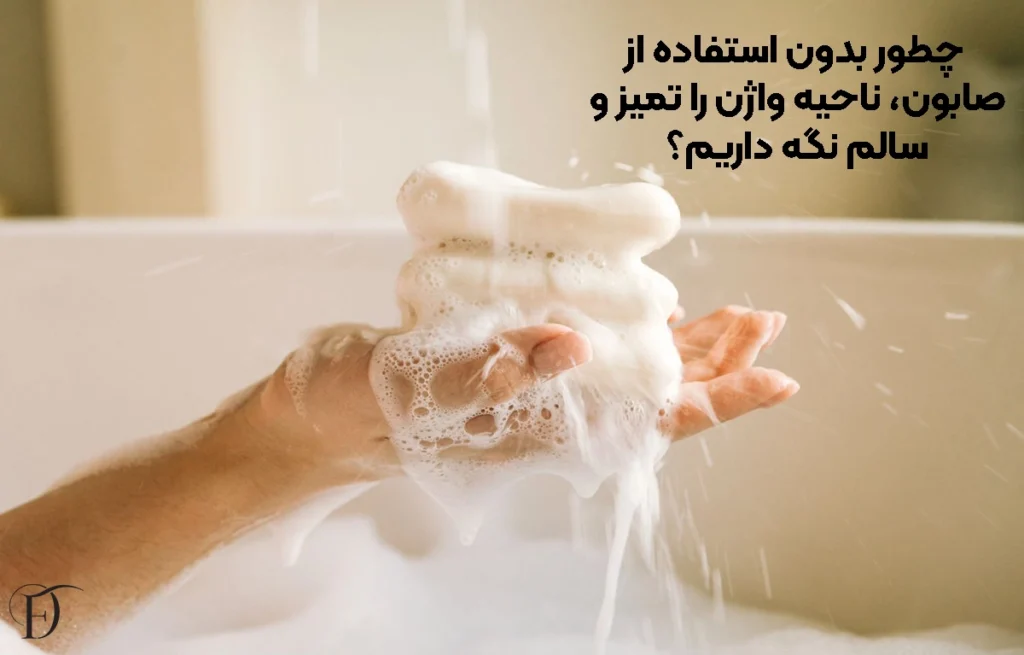 چطور بدون استفاده از صابون، ناحیه واژن را تمیز و سالم نگه داریم؟