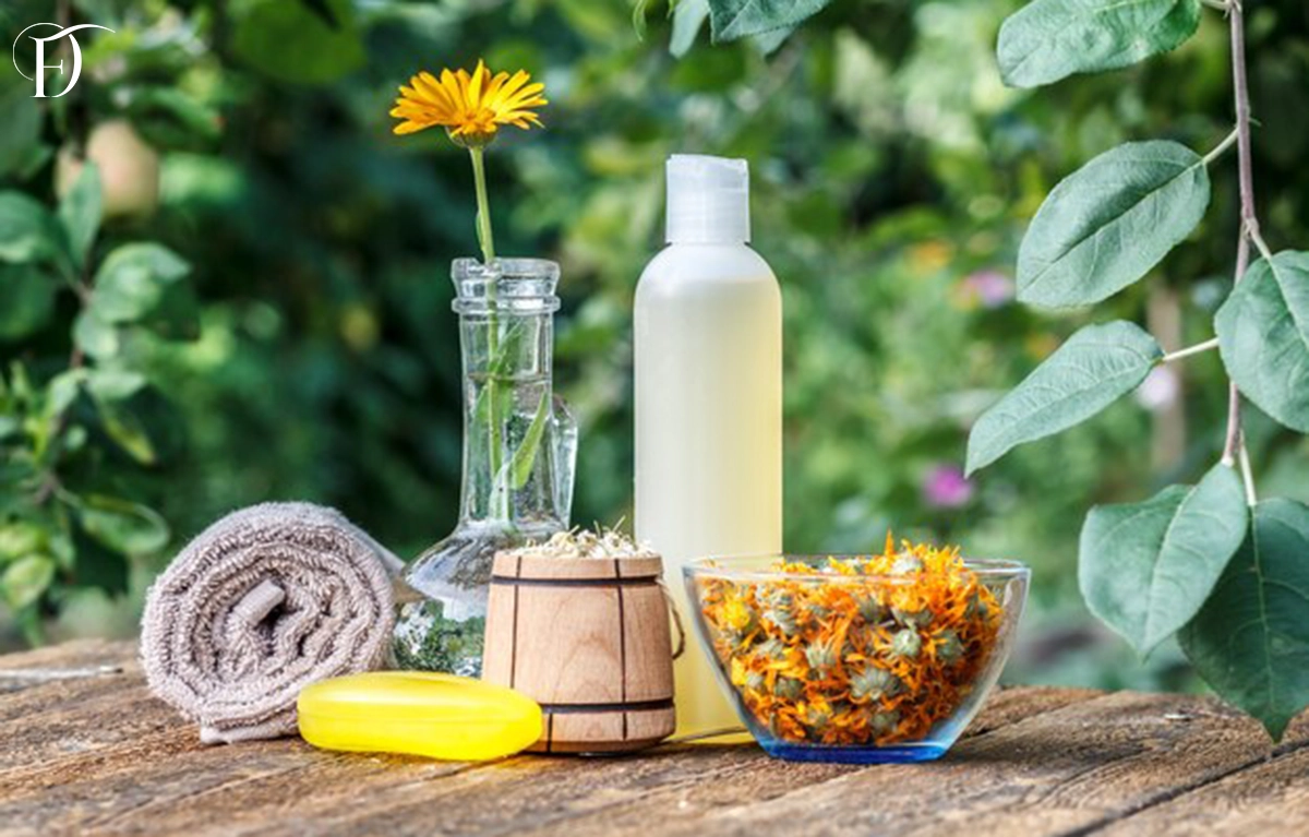 معرفی مجصولات حاوی عصاره گل همیشه بهار