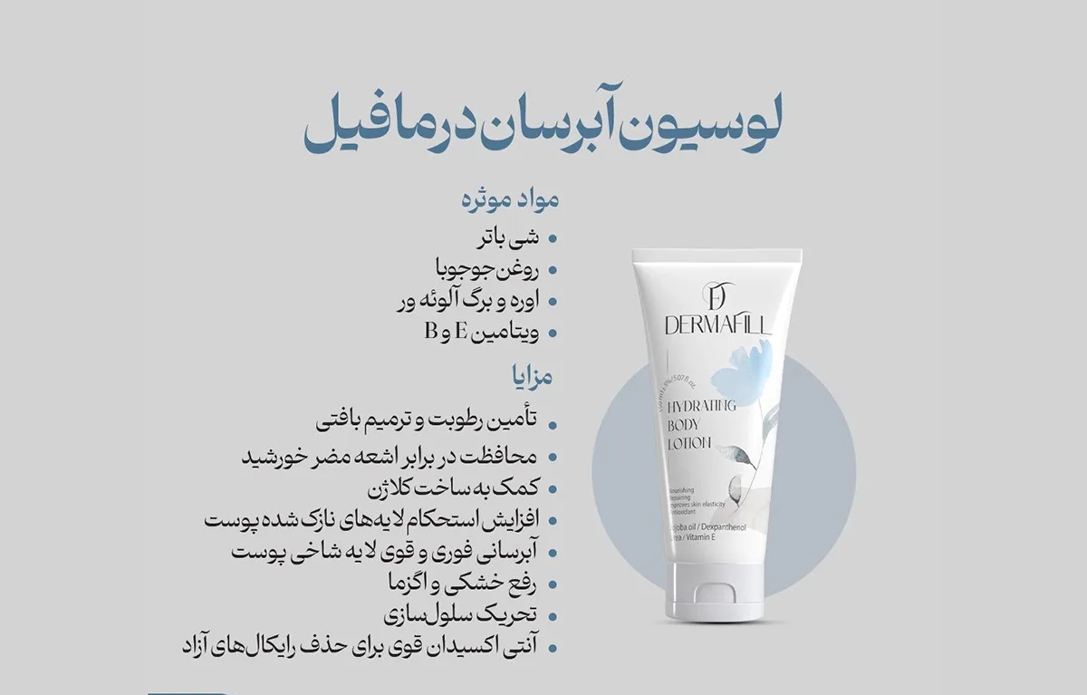 معرفی لوسیون آبرسان درمافیل